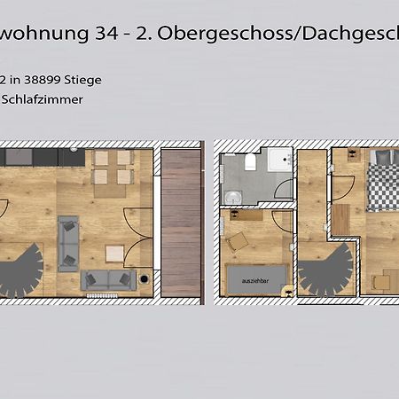 Auszeit-Im-Harz Haus 5 Wohnung 34 Stiege Exterior photo